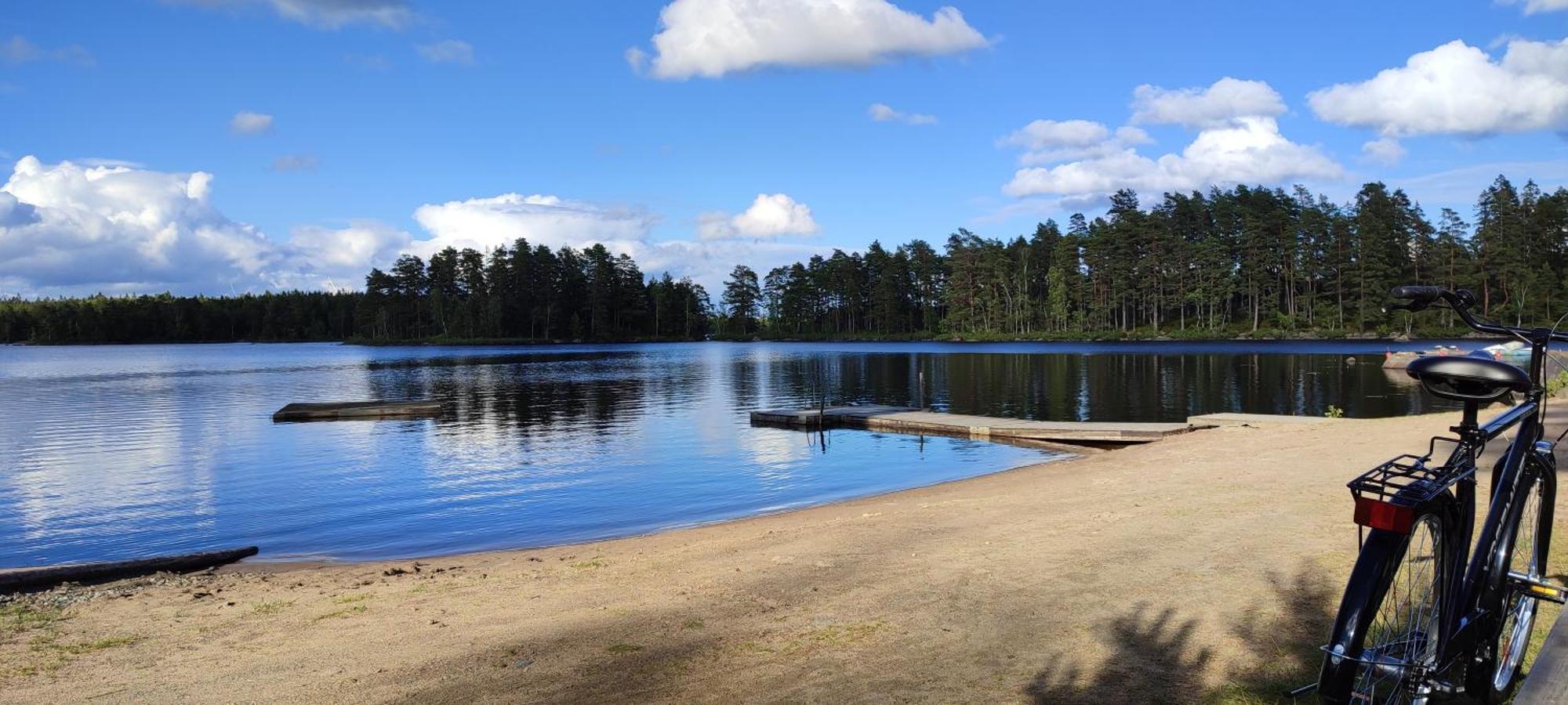 Boende I Malaskog, Near The Lake, Boat, Big Garden Ryssby Exteriör bild